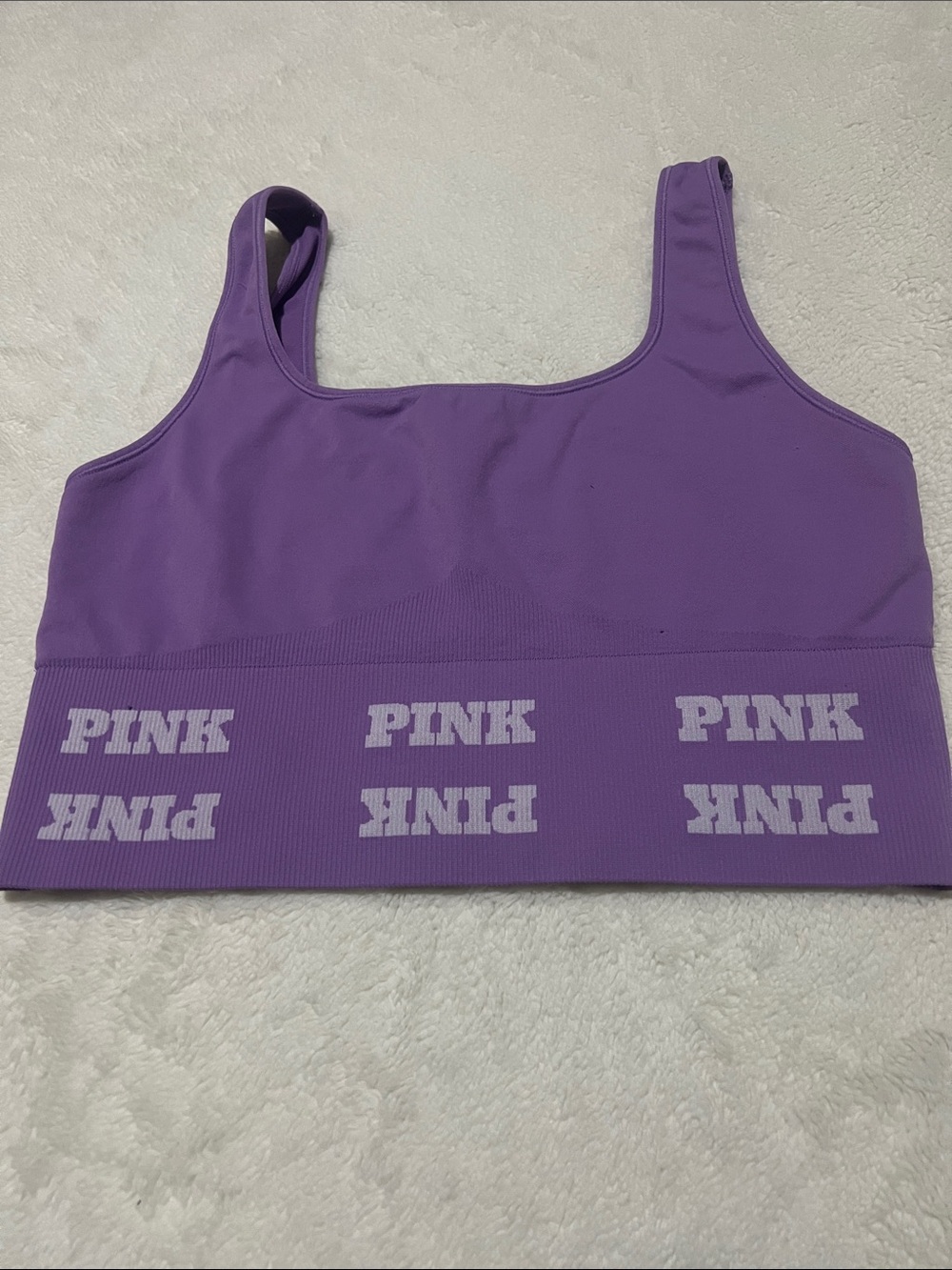 Victoria's Secret PINK Purple Sports Bra size XL